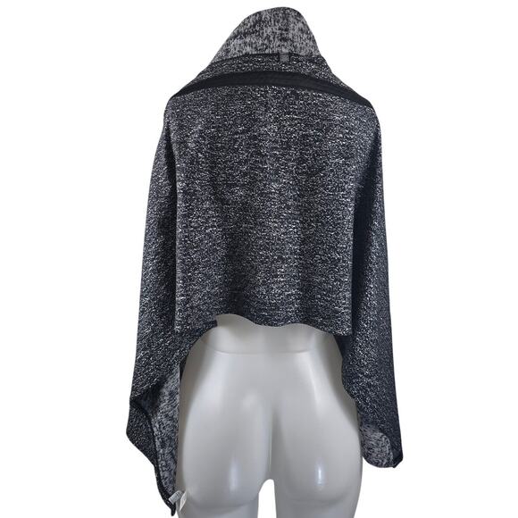 Lululemon Vinyasa Convertible Scarf Wrap Space Dye Black Gray White OS NWOT - Picture 5 of 8